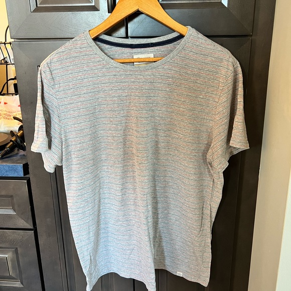 Marine Layer Men’s Re-Spun Striped Graphic T-Shirt // Size Large - Picture 1 of 3